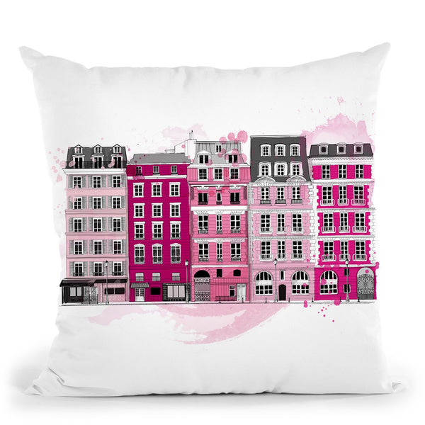City Of Light Ap141Sq Throw Pillow By Alison Gordon