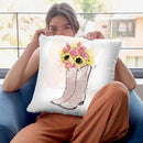 Cowgirl Throw Pillow By Alison Gordon