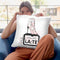 Fashionably Late Throw Pillow By Alison Gordon
