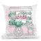 Flower Beauty Cart Throw Pillow By Alison Gordon
