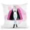 Grl Pwr Throw Pillow By Alison Gordon