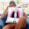 Grl Pwr Throw Pillow By Alison Gordon