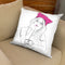 I Am Strong Throw Pillow By Alison Gordon