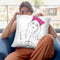 I Am Strong Throw Pillow By Alison Gordon