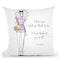 I Dont Care What You Think Throw Pillow By Alison Gordon