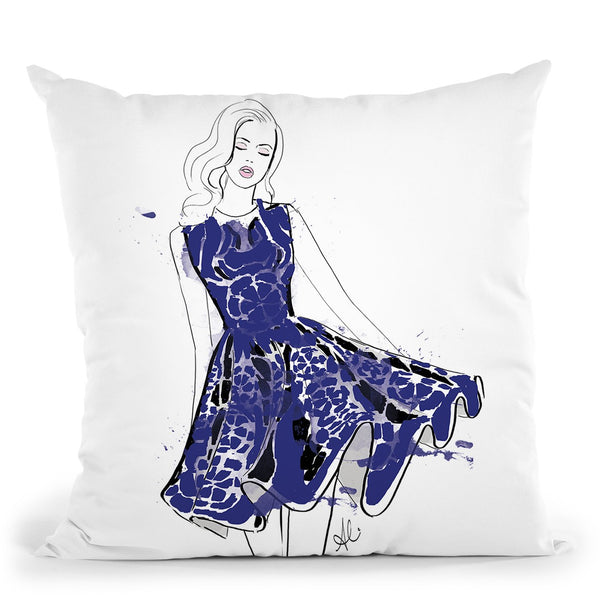 Katie Throw Pillow By Alison Gordon