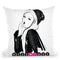Kiss My Ass Throw Pillow By Alison Gordon