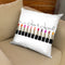 Loveandlipstick Throw Pillow By Alison Gordon
