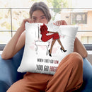 Low High Throw Pillow By Alison Gordon