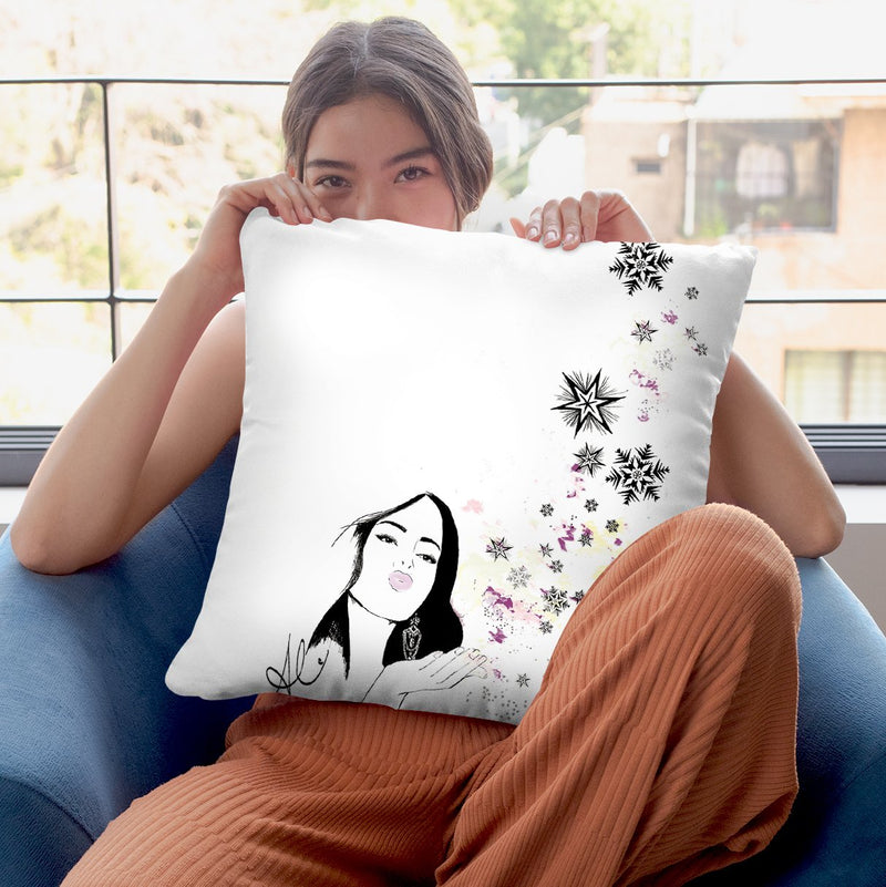 Meagan'S Wish Throw Pillow By Alison Gordon