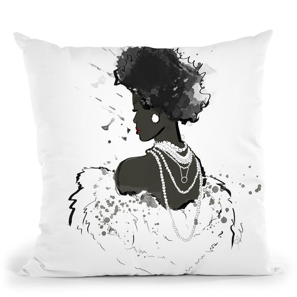 Midnight Ball Throw Pillow By Alison Gordon