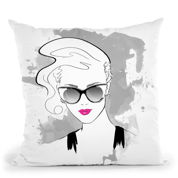Miley Throw Pillow By Alison Gordon