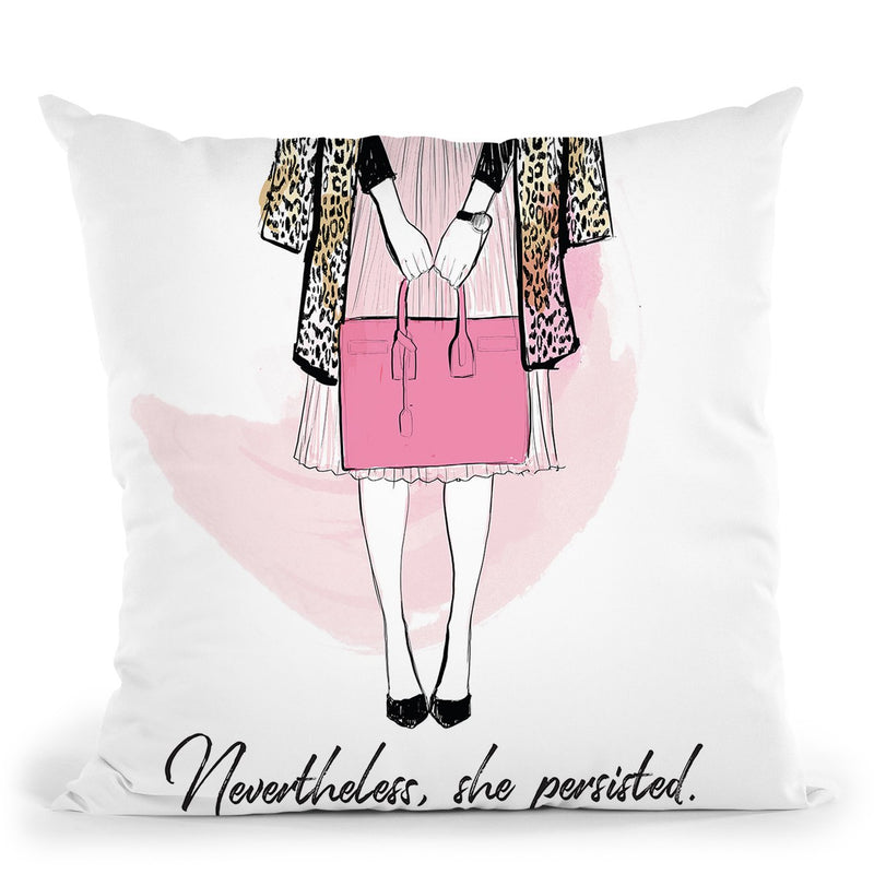 Nevertheless Throw Pillow By Alison Gordon