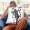 Ohlala Throw Pillow By Alison Gordon
