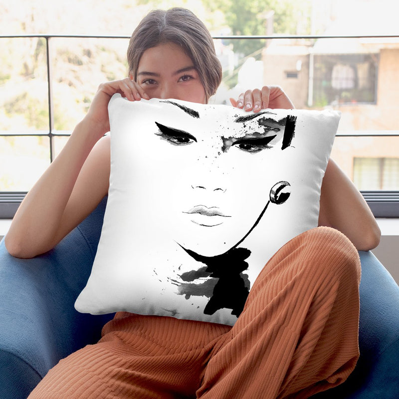 Ophelia Throw Pillow By Alison Gordon