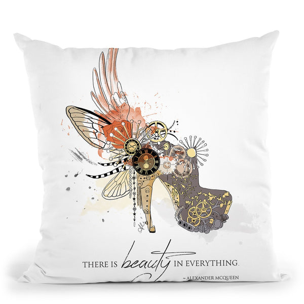 Beauty Is Timeless Throw Pillow By Alison Gordon