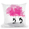 Pretty In Pink Throw Pillow By Alison Gordon