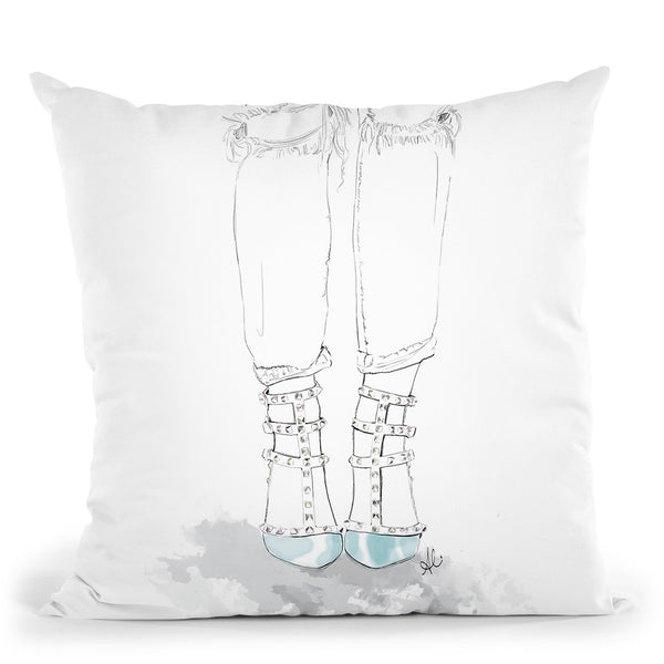 Rockstud Throw Pillow By Alison Gordon
