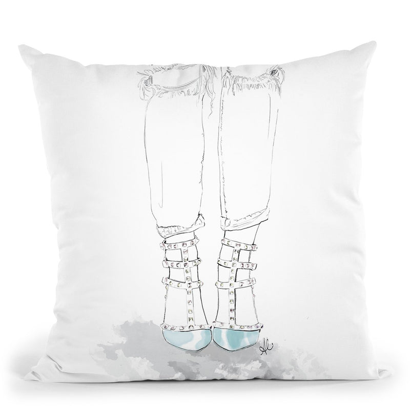 Rockstud Throw Pillow By Alison Gordon