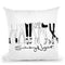 Saturday Night Throw Pillow By Alison Gordon