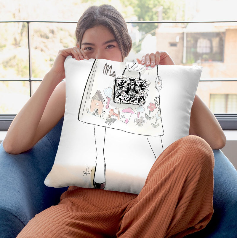 Sweetness Throw Pillow By Alison Gordon