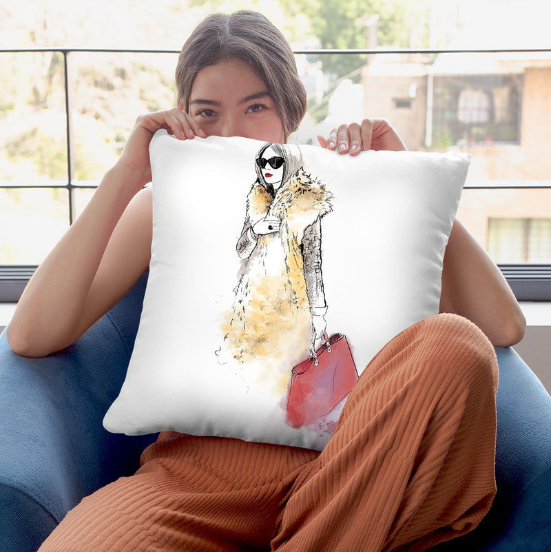 The Kasia Throw Pillow By Alison Gordon