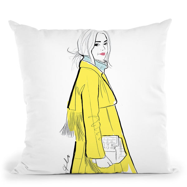 The Rachel Throw Pillow By Alison Gordon