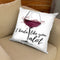 Wine Lover Throw Pillow By Alison Gordon