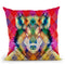Corporate Wolf Cushion Throw Pillow By Ali Gulec