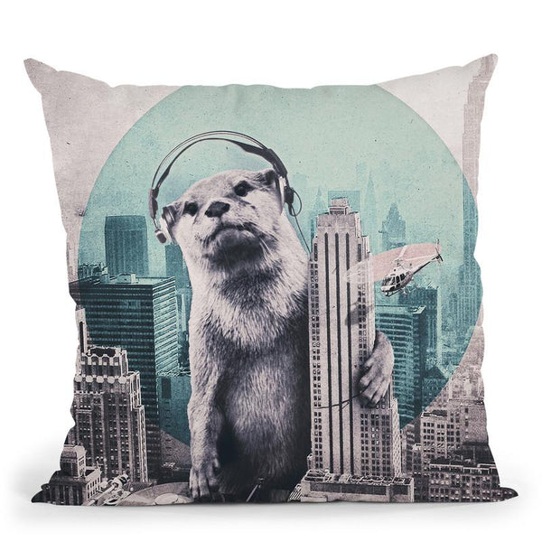 Dj Tap Throw Pillow By Ali Gulec