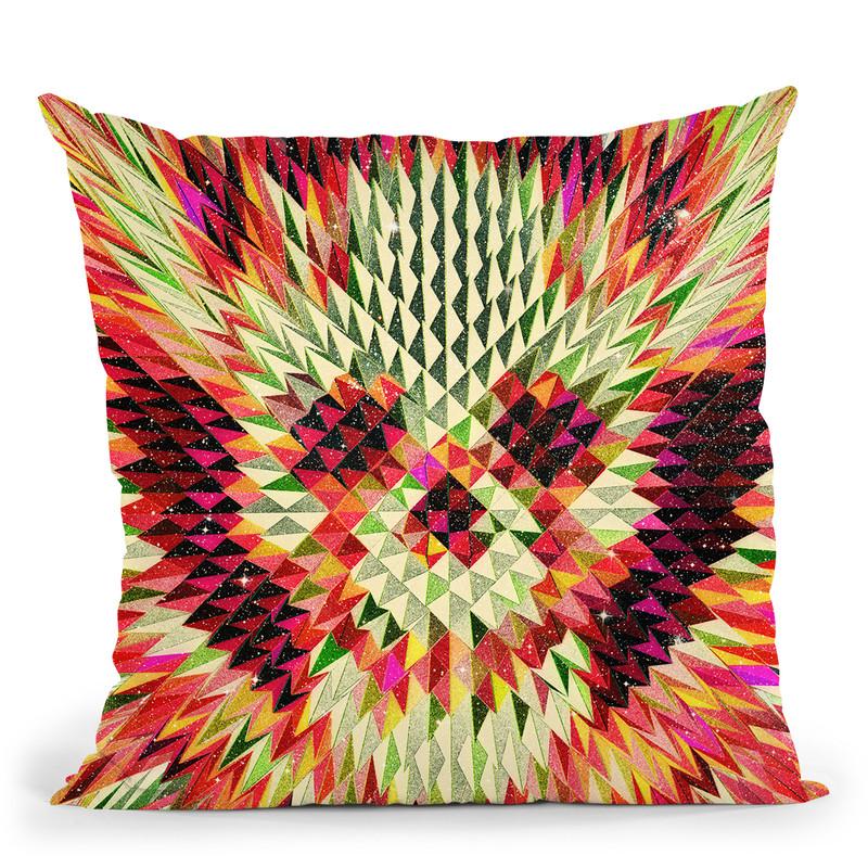 Geo Skull Sq Throw Pillow By Ali Gulec