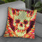 Geo Skull Sq Throw Pillow By Ali Gulec