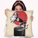 Gramophone Throw Pillow By Ali Gulec