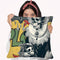 Lady Cushion Throw Pillow By Ali Gulec