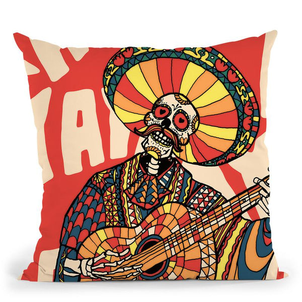 Mariachi Throw Pillow By Ali Gulec