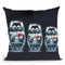Nesting Doll Sq Throw Pillow By Ali Gulec