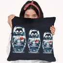 Nesting Doll Sq Throw Pillow By Ali Gulec