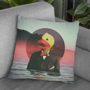 Rubber Ducky Throw Pillow By Ali Gulec