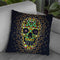 Skull 6 Throw Pillow By Ali Gulec