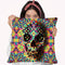 Skull Geo S3S Throw Pillow By Ali Gulec