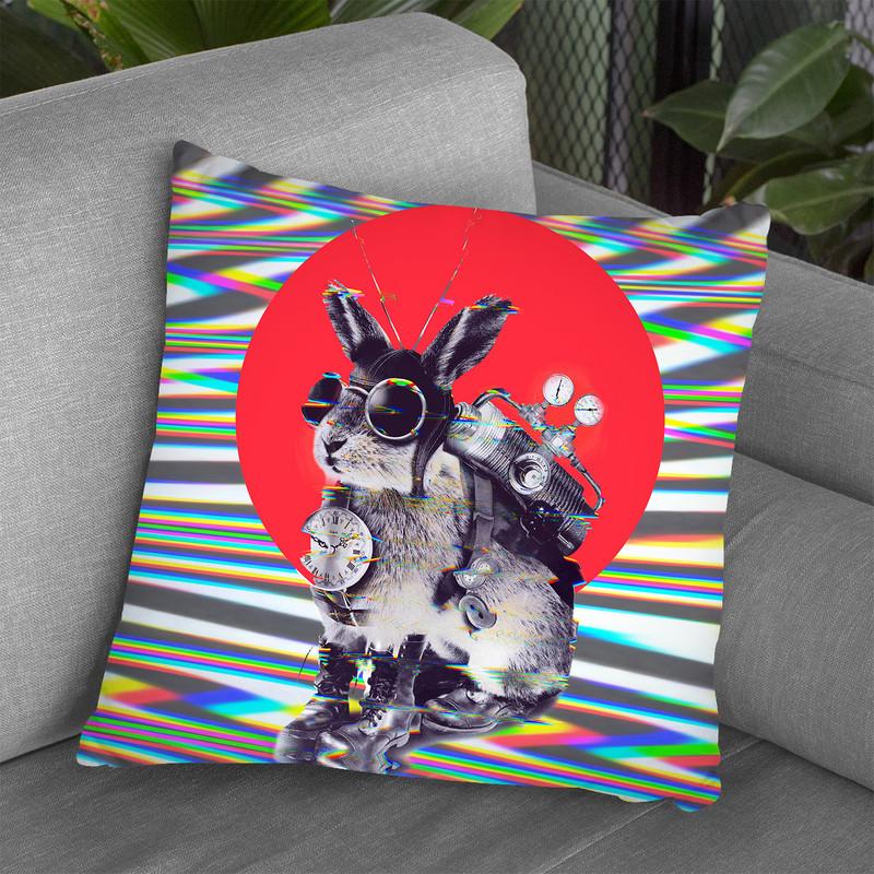 Time Traveller Throw Pillow By Ali Gulec