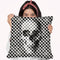 Wicker M Throw Pillow By Ali Gulec