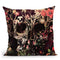 Bloom Skull Throw Pillow By Ali Gulec