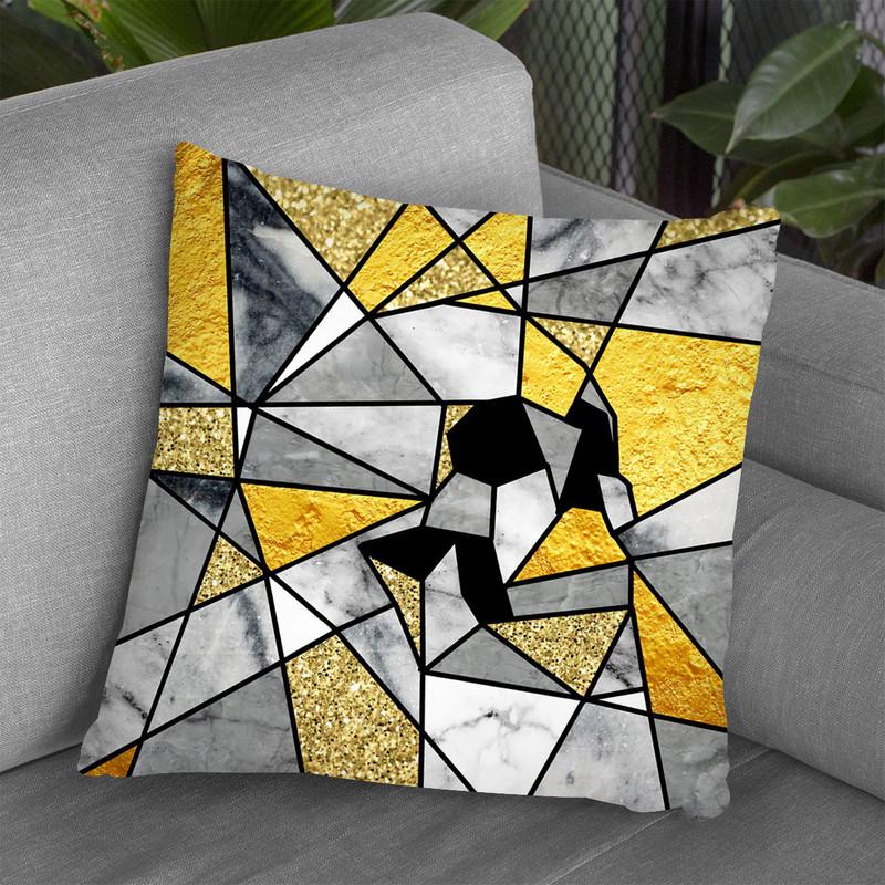 Fragment Throw Pillow By Ali Gulec