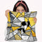 Fragment Throw Pillow By Ali Gulec