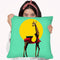 Giraffe Throw Pillow By Ali Gulec