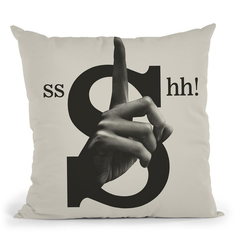 Hush Throw Pillow By Ali Gulec