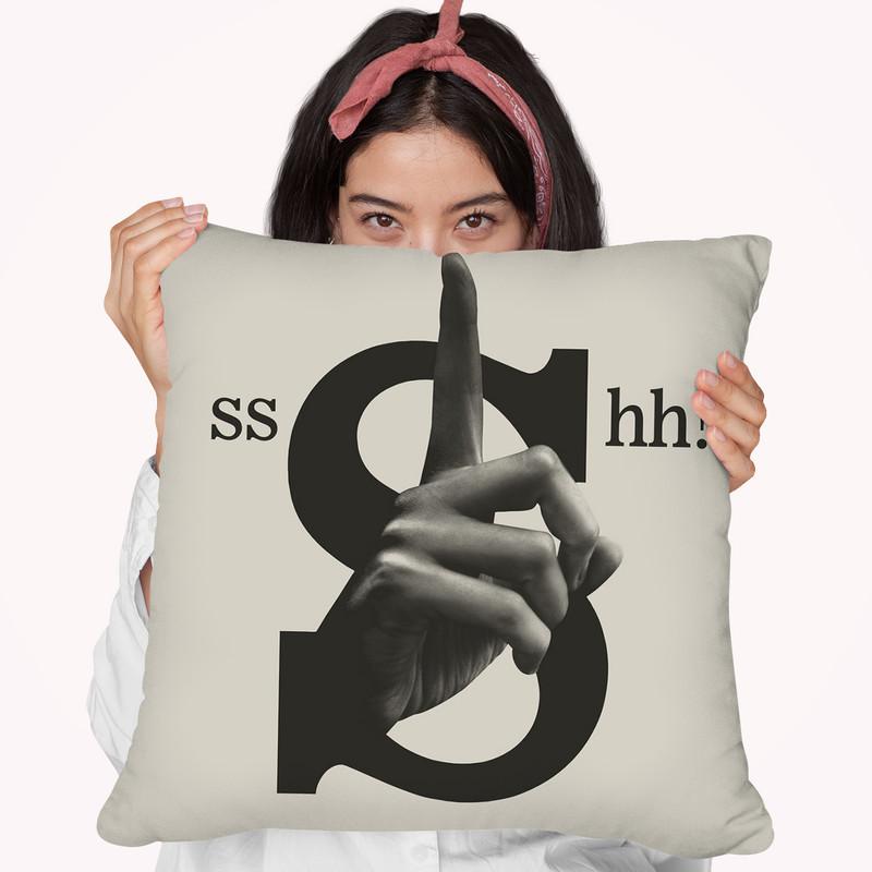 Hush Throw Pillow By Ali Gulec