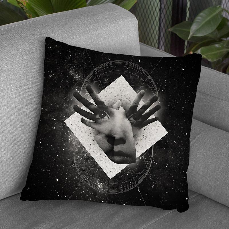 Mask Mail Throw Pillow By Ali Gulec
