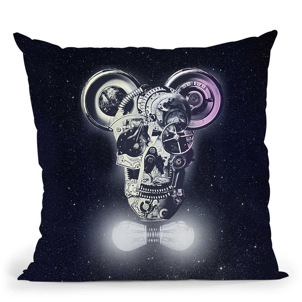 Mechanics Throw Pillow By Ali Gulec